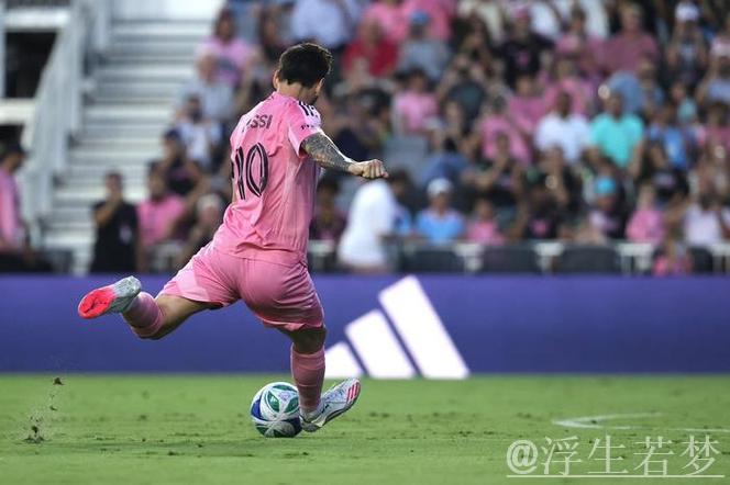 梅西荣膺迈阿密国际对阵纳什维尔比赛最佳球员