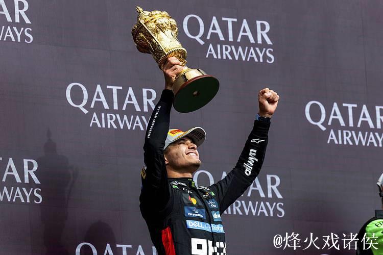 F1英国大奖赛:诺里斯夺冠 霍肯伯格首登领奖台 F1英国大奖赛:诺里斯夺冠 霍肯伯格首登领奖台